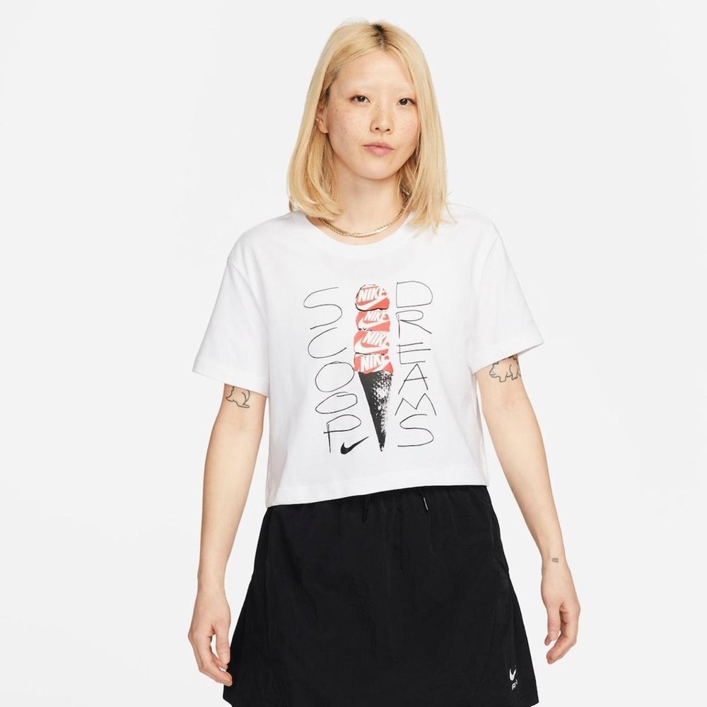 Nike Loose Fit Crop Top scoop dreams - size XL